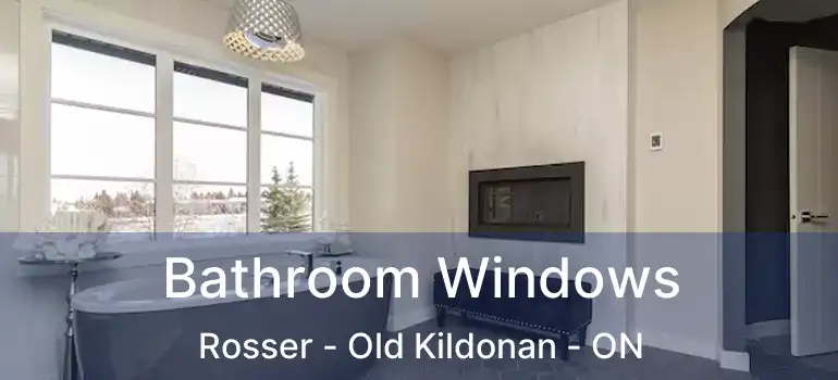  Bathroom Windows Rosser - Old Kildonan - ON