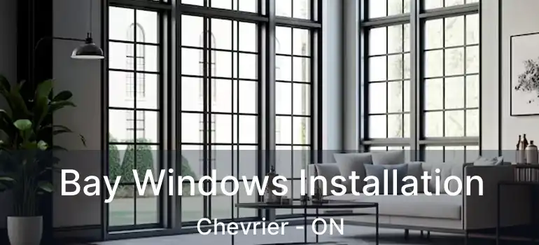  Bay Windows Installation Chevrier - ON
