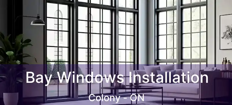  Bay Windows Installation Colony - ON