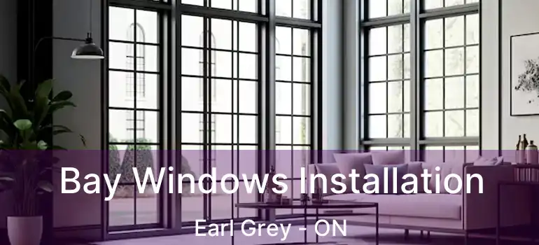  Bay Windows Installation Earl Grey - ON