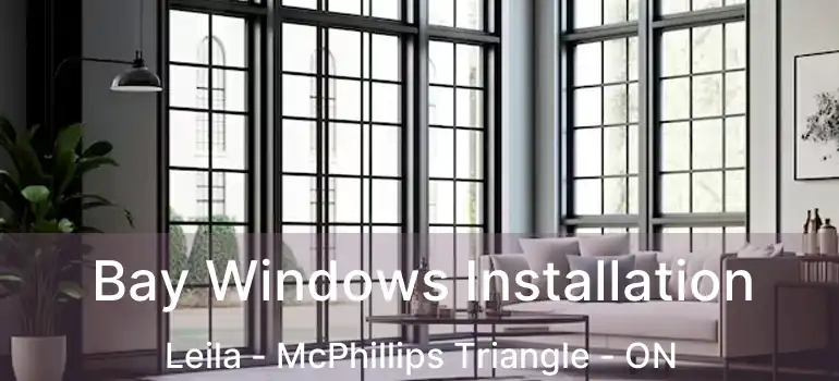  Bay Windows Installation Leila - McPhillips Triangle - ON