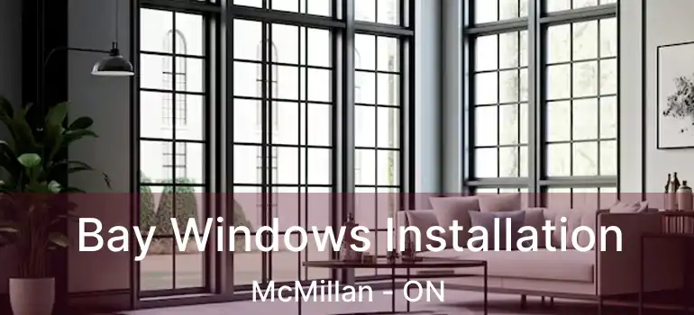  Bay Windows Installation McMillan - ON