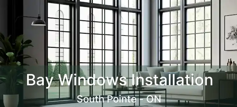  Bay Windows Installation South Pointe - ON