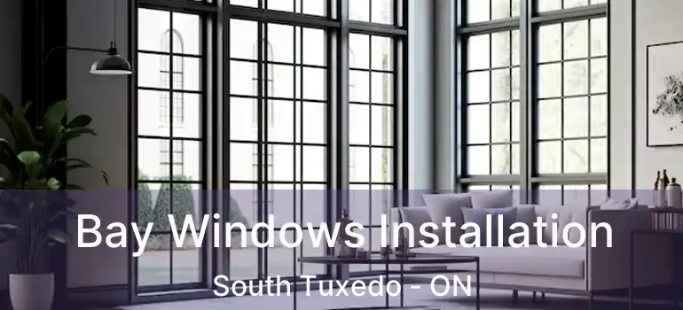 Bay Windows Installation South Tuxedo - ON