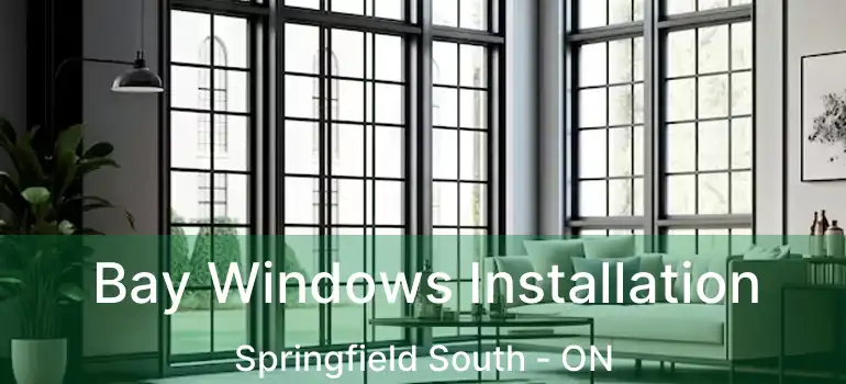  Bay Windows Installation Springfield South - ON