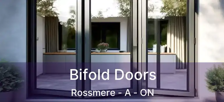  Bifold Doors Rossmere - A - ON