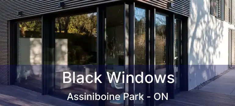  Black Windows Assiniboine Park - ON