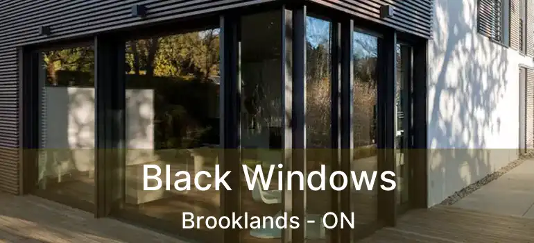  Black Windows Brooklands - ON