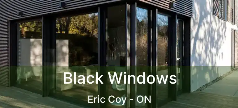  Black Windows Eric Coy - ON