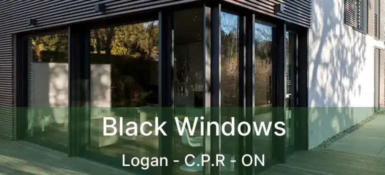  Black Windows Logan - C.P.R - ON