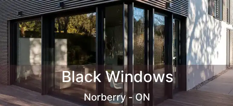  Black Windows Norberry - ON