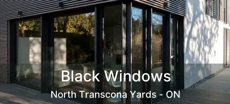  Black Windows North Transcona Yards - ON