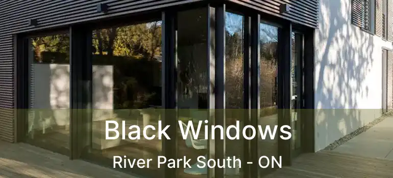  Black Windows River Park South - ON