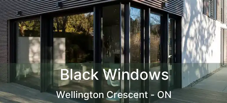  Black Windows Wellington Crescent - ON
