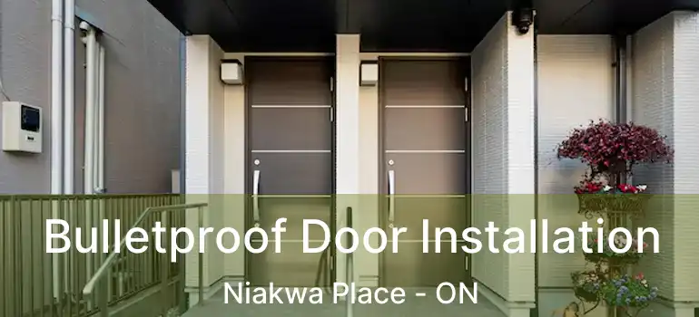  Bulletproof Door Installation Niakwa Place - ON