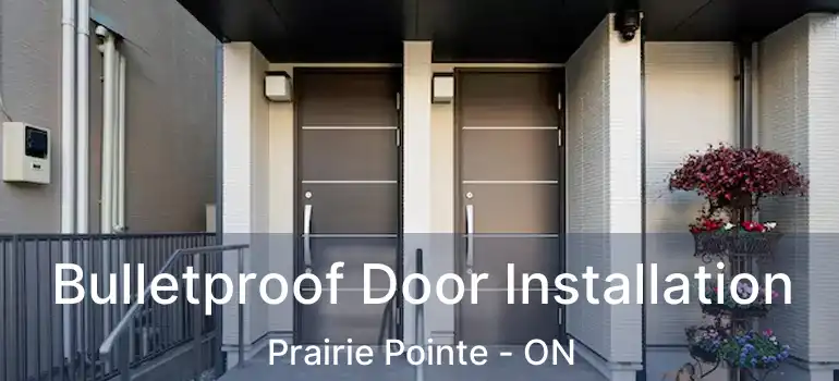  Bulletproof Door Installation Prairie Pointe - ON
