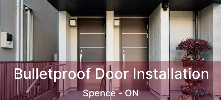 Bulletproof Door Installation Spence - ON