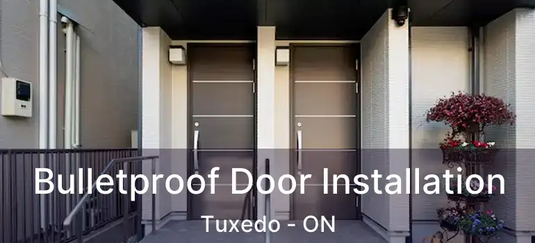  Bulletproof Door Installation Tuxedo - ON