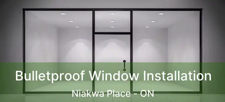  Bulletproof Window Installation Niakwa Place - ON