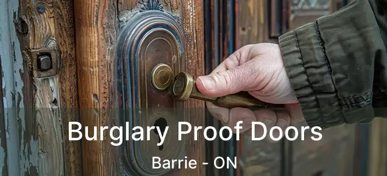  Burglary Proof Doors Barrie - ON