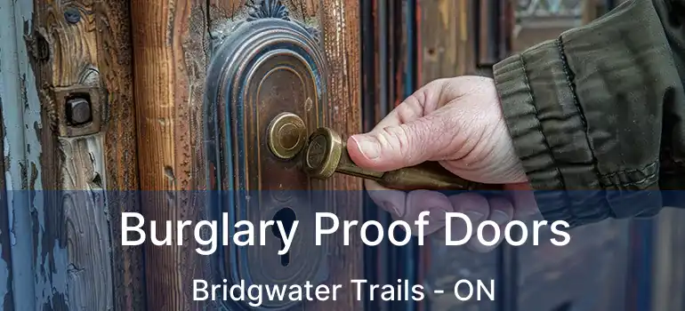  Burglary Proof Doors Bridgwater Trails - ON