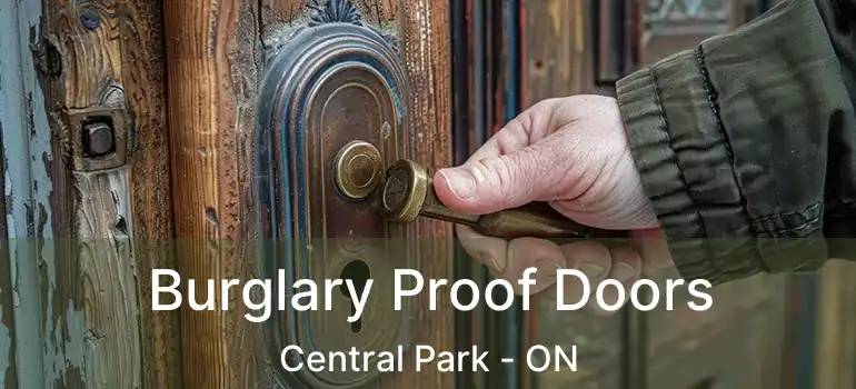  Burglary Proof Doors Central Park - ON