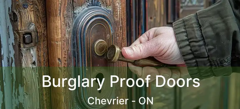  Burglary Proof Doors Chevrier - ON