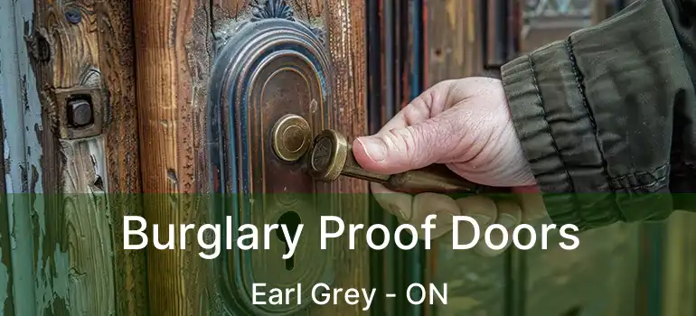  Burglary Proof Doors Earl Grey - ON