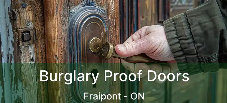  Burglary Proof Doors Fraipont - ON