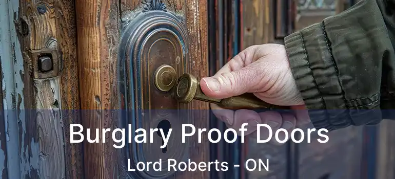  Burglary Proof Doors Lord Roberts - ON