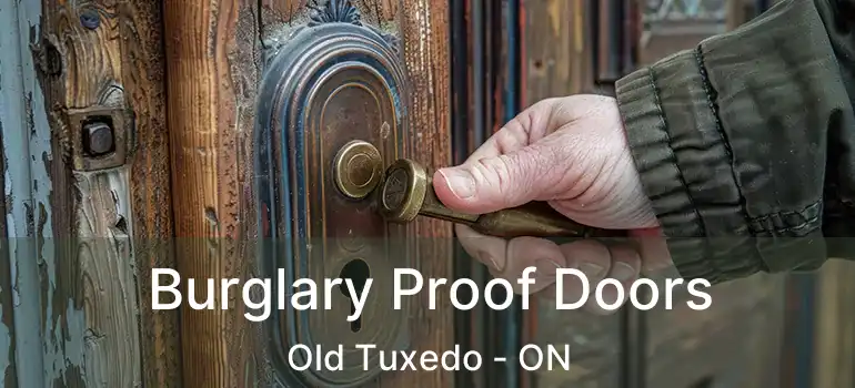  Burglary Proof Doors Old Tuxedo - ON