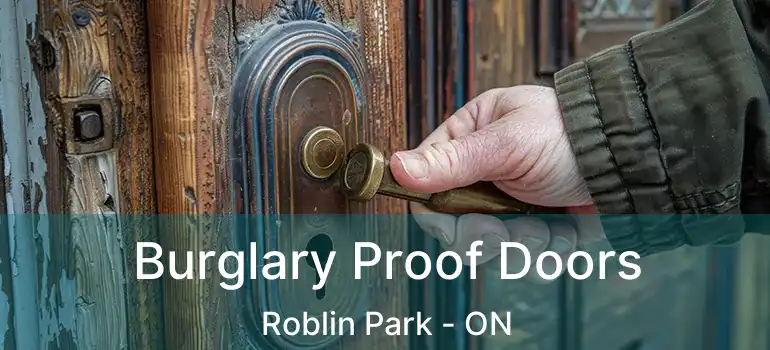  Burglary Proof Doors Roblin Park - ON