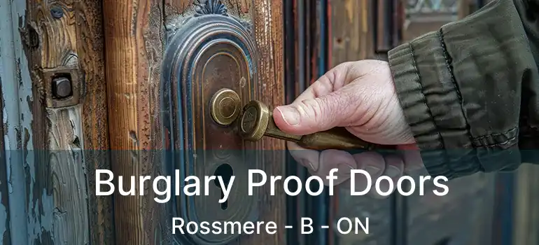  Burglary Proof Doors Rossmere - B - ON
