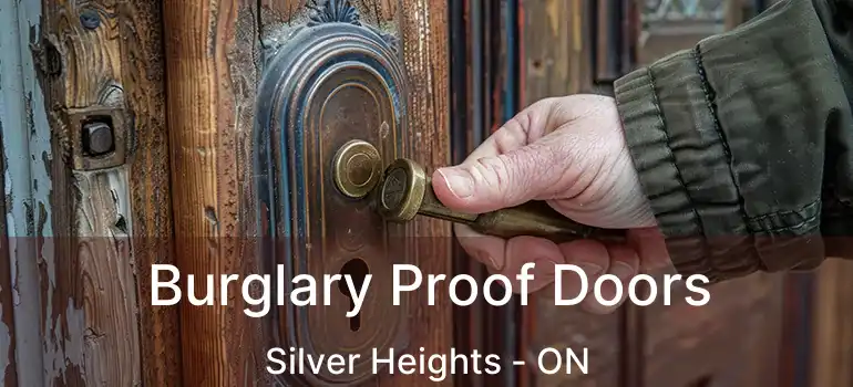  Burglary Proof Doors Silver Heights - ON