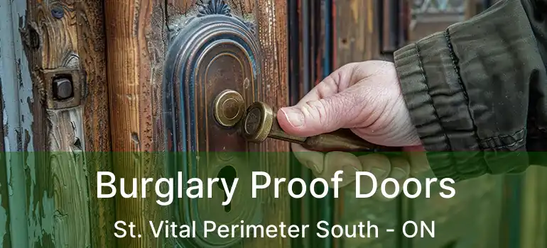  Burglary Proof Doors St. Vital Perimeter South - ON