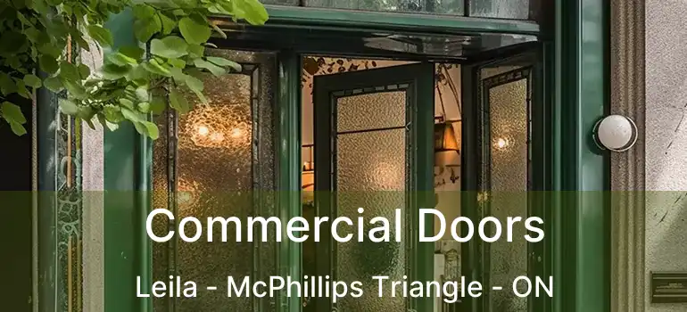  Commercial Doors Leila - McPhillips Triangle - ON