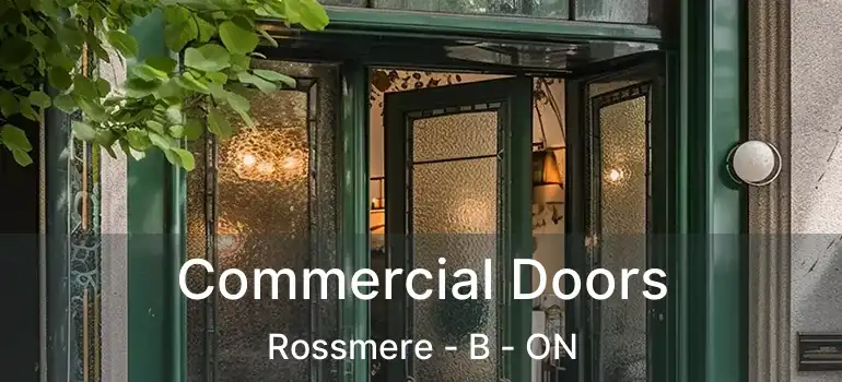  Commercial Doors Rossmere - B - ON