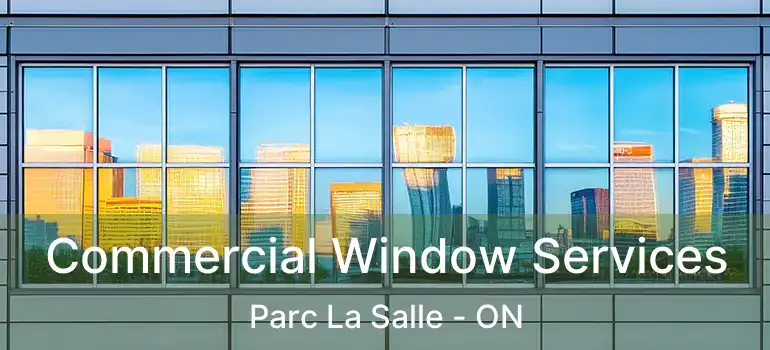  Commercial Window Services Parc La Salle - ON