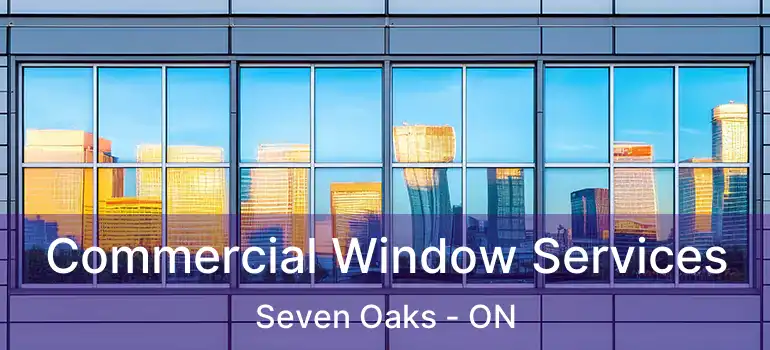  Commercial Window Services Seven Oaks - ON