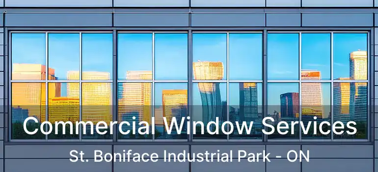 Commercial Window Services St. Boniface Industrial Park - ON
