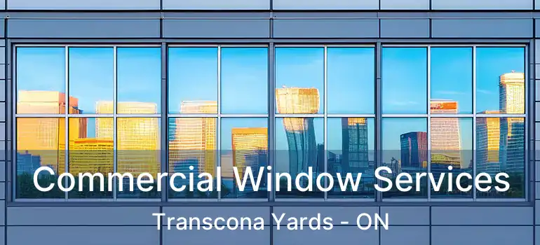  Commercial Window Services Transcona Yards - ON