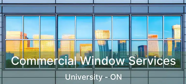  Commercial Window Services University - ON