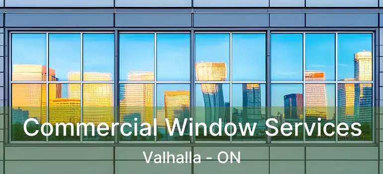  Commercial Window Services Valhalla - ON