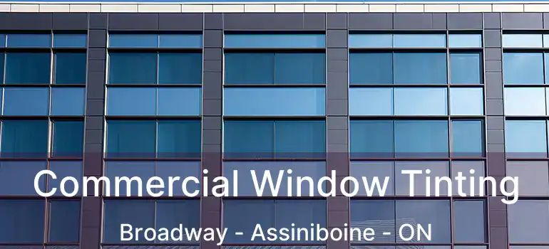  Commercial Window Tinting Broadway - Assiniboine - ON