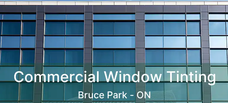  Commercial Window Tinting Bruce Park - ON