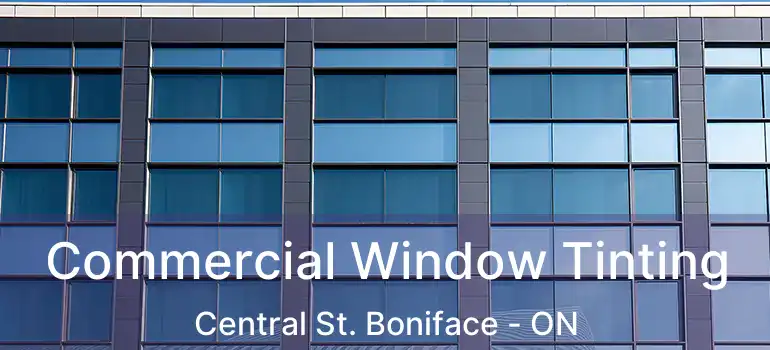  Commercial Window Tinting Central St. Boniface - ON