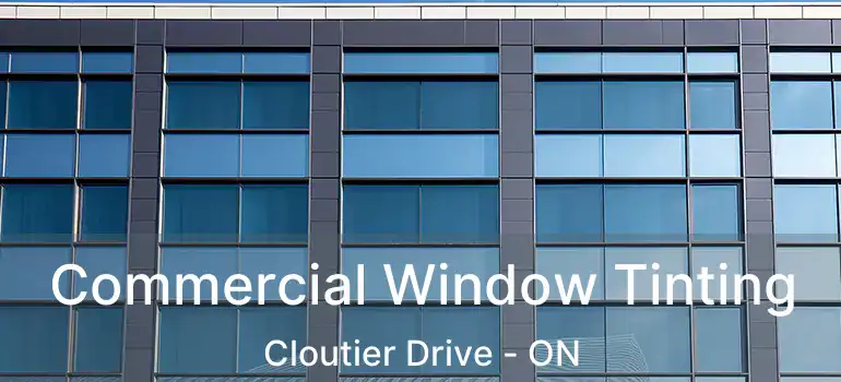  Commercial Window Tinting Cloutier Drive - ON