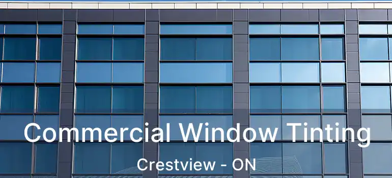  Commercial Window Tinting Crestview - ON