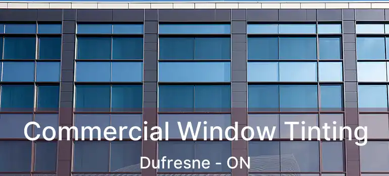  Commercial Window Tinting Dufresne - ON