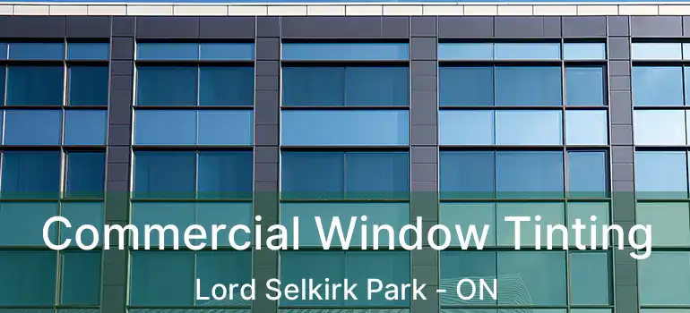  Commercial Window Tinting Lord Selkirk Park - ON